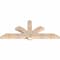 Ekena Millwork Redmond Smooth Timber Gable Bracket, Douglas Fir, 72"W x 30"H x 3 1/2"D x 5 1/2"F, 10/12 Pitch GBW072X30X0406RED00SDF - alternate 2